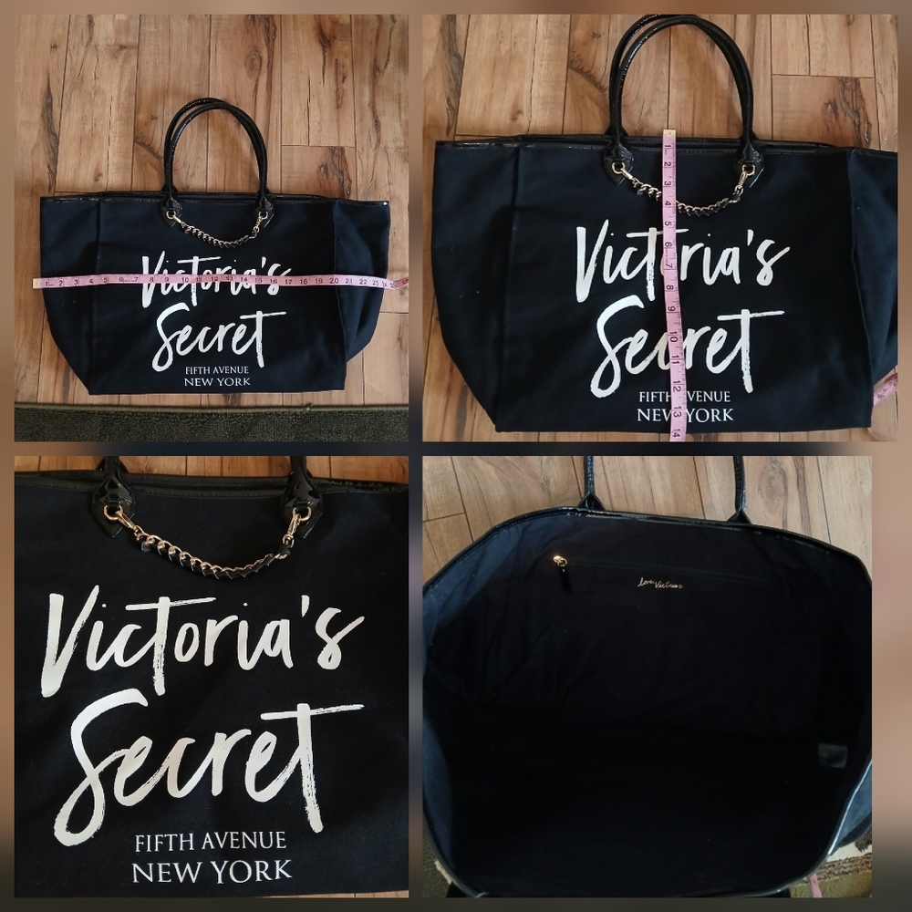 Victoria's Secret Large Fifth Avenue New York Weekender Tote Bag - Picture 14 of 17